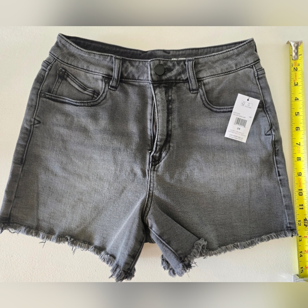 Volcom Women's Gray Denim Shorts